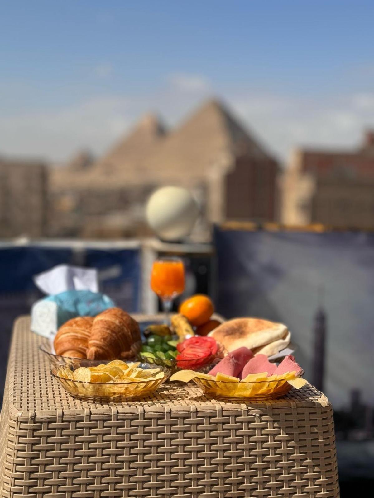 Cheops Pyramids View Cairo