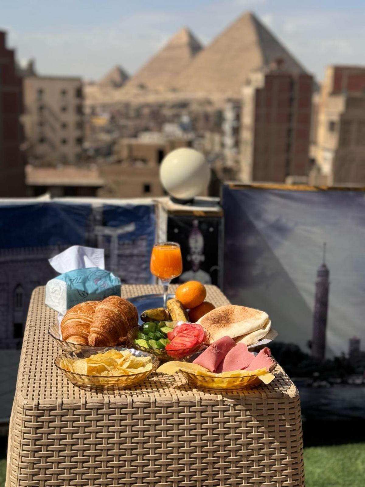 Cheops Pyramids View Cairo
